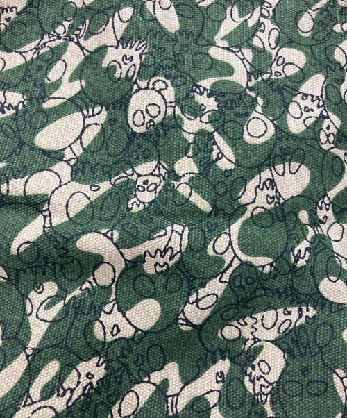 Tonari no Zingaro（トナリノジンガロ）Tonari no Zingaro (トナリノジンガロ) Predator Camo Tote　カイカイキキ グリーン サイズ:-の古着・服飾アイテム