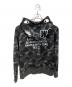 A BATHING APE (アベイシングエイプ) BlackEyePatch (ブラックアイパッチ) カモシャークフルジップフーディー　001ZPK231902C ブラック サイズ:M：35000円