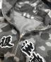 中古・古着 A BATHING APE (アベイシングエイプ) BlackEyePatch (ブラックアイパッチ) カモシャークフルジップフーディー　001ZPK231902C ブラック サイズ:M：35000円