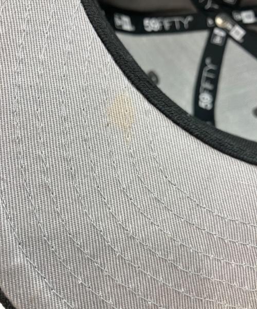 New Era（ニューエラ）New Era (ニューエラ) A BATHING APE (アベイシングエイプ) MLB (エムエルビー) Chicago White Sox 59Fiftiy Cap  001CPK231903C ブラックの古着・服飾アイテム