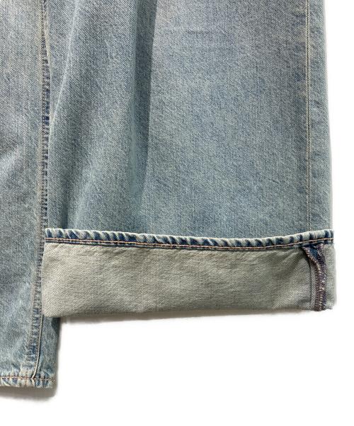CLANE（クラネ）CLANE (クラネ) TUCK WIDE DENIM PANTS　17111-7312 インディゴ サイズ:1の古着・服飾アイテム