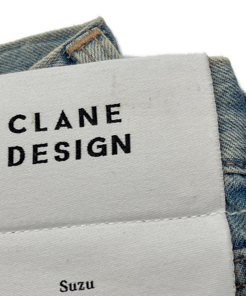 CLANE（クラネ）CLANE (クラネ) TUCK WIDE DENIM PANTS　17111-7312 インディゴ サイズ:1の古着・服飾アイテム