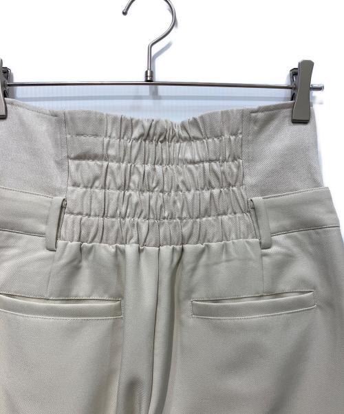Ameri（アメリ）Ameri (アメリ) DENIM LIKE CORSET WORK PANTS　 01410820060 アイボリー サイズ:Sの古着・服飾アイテム