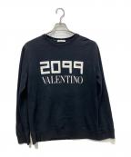VALENTINOヴァレンティノ）の古着「クルーネックスウェット」｜ブラック