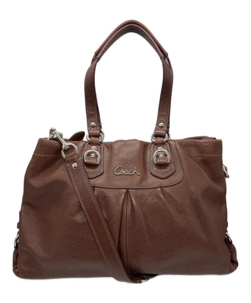 COACH（コーチ）COACH (コーチ) 2WAYバッグ ブラウン サイズ:-の古着・服飾アイテム