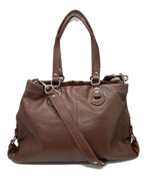 COACH（コーチ）COACH (コーチ) 2WAYバッグ ブラウン サイズ:-の古着・服飾アイテム