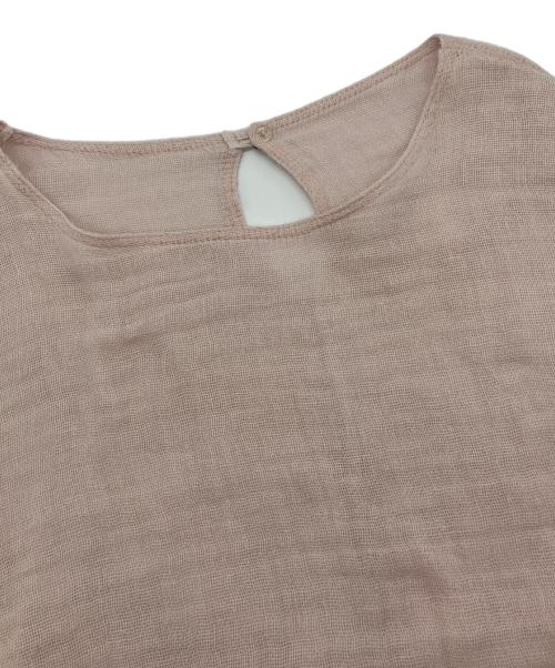 BEARDSLEY（ビアズリー）BEARDSLEY (ビアズリー) バック刺繍ブラウス　BEZ1011504A001 ピンク サイズ:Freeの古着・服飾アイテム