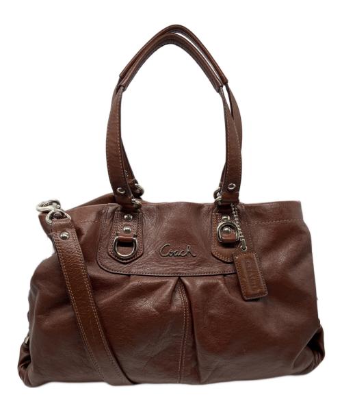 COACH（コーチ）COACH (コーチ) 2WAYバッグ ブラウン サイズ:-の古着・服飾アイテム