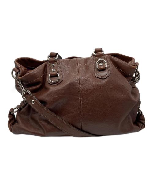 COACH（コーチ）COACH (コーチ) 2WAYバッグ ブラウン サイズ:-の古着・服飾アイテム