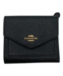 COACH（コーチ）の古着「FLAP CARD CASE　CH487」｜ブラック