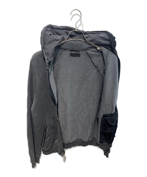 PRADA SPORTS（プラダスポーツ）PRADA SPORTS (プラダスポーツ) ジップパーカー　SJC348 S131 グレー サイズ:Lの古着・服飾アイテム
