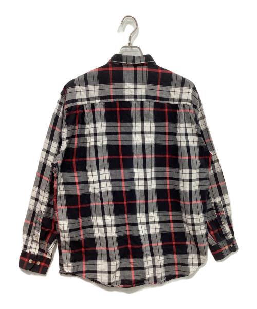 BANANA REPUBLIC（バナナリパブリック）BANANA REPUBLIC (バナナリパブリック) チェックシャツ　旧タグ ホワイト サイズ:Mの古着・服飾アイテム