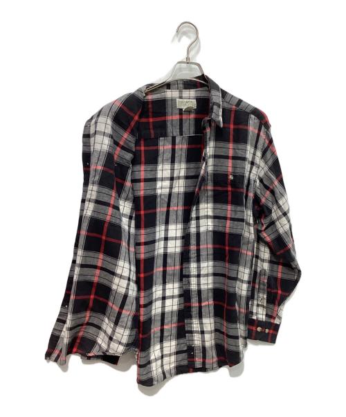 BANANA REPUBLIC（バナナリパブリック）BANANA REPUBLIC (バナナリパブリック) チェックシャツ　旧タグ ホワイト サイズ:Mの古着・服飾アイテム