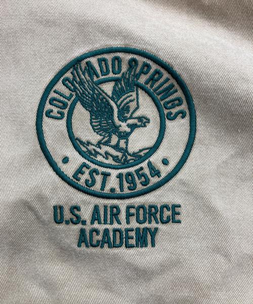 AVIREX（アヴィレックス）AVIREX (アヴィレックス) FADE USAF ACADEMY JACKET　50th Anniversary ベージュ サイズ:Lの古着・服飾アイテム
