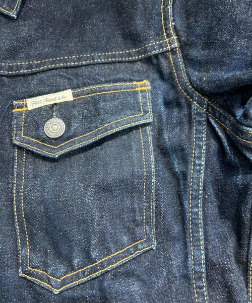 FLAT HEAD（フラット ヘッド）FLAT HEAD (フラット ヘッド) デニムジャケット インディゴ サイズ:38Wの古着・服飾アイテム