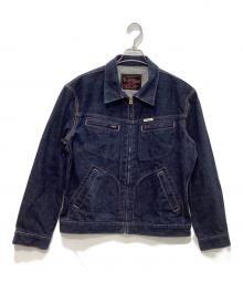 FLAT HEAD（フラット ヘッド）の古着「ジップデニムジャケット」｜インディゴ