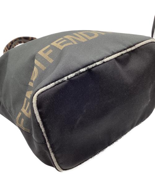 FENDI（フェンディ）FENDI (フェンディ) ロゴ トートバッグ　26488 ブラック サイズ:-の古着・服飾アイテム