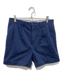 POLO RALPH LAUREN（ポロ・ラルフローレン）の古着「ハーフチノ　POLO CHINO 復刻タグ」｜ネイビー