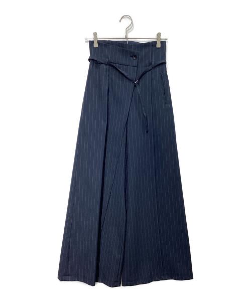 UNITED TOKYO（ユナイテッドトーキョー）UNITED TOKYO (ユナイテッドトーキョー) HAKAMAタックワイドパンツ 144540001 ネイビー サイズ:2の古着・服飾アイテム