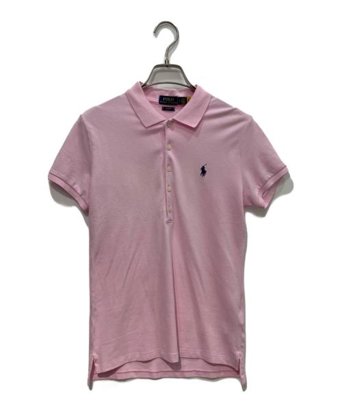 POLO RALPH LAUREN（ポロ・ラルフローレン）POLO RALPH LAUREN (ポロ・ラルフローレン) ポロシャツ  SLIM FIT ピンク サイズ:Sの古着・服飾アイテム