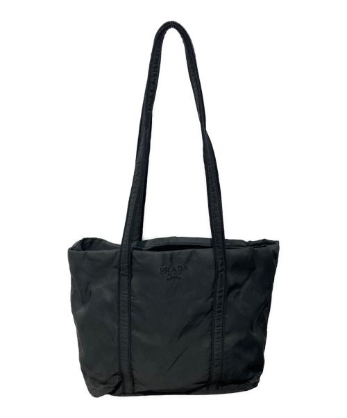 PRADA（プラダ）PRADA (プラダ) ナイロントートバッグ　411325 ブラックの古着・服飾アイテム