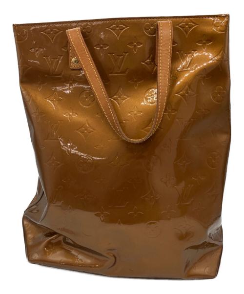 LOUIS VUITTON（ルイ ヴィトン）LOUIS VUITTON (ルイ ヴィトン) リードMM トートバッグ　ヴェルニ　M91143 ブロンズ サイズ:-の古着・服飾アイテム