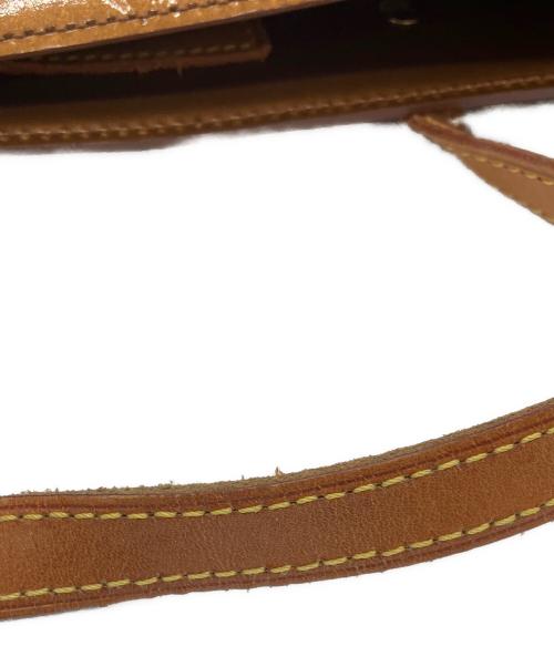 LOUIS VUITTON（ルイ ヴィトン）LOUIS VUITTON (ルイ ヴィトン) リードMM トートバッグ　ヴェルニ　M91143 ブロンズ サイズ:-の古着・服飾アイテム