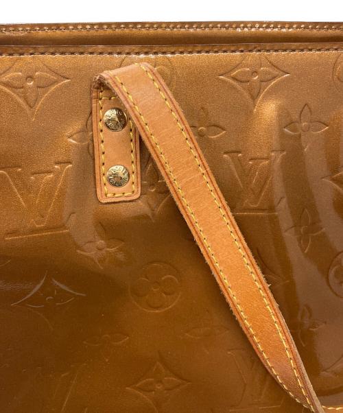 LOUIS VUITTON（ルイ ヴィトン）LOUIS VUITTON (ルイ ヴィトン) リードMM トートバッグ　ヴェルニ　M91143 ブロンズ サイズ:-の古着・服飾アイテム