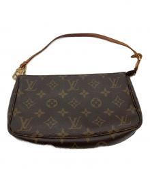 LOUIS VUITTON（ルイ ヴィトン）の古着「ポシェット・アクセソワール」｜ブラウン