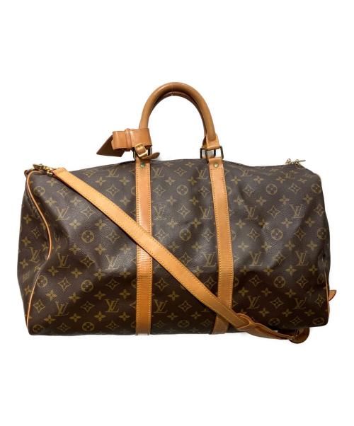 LOUIS VUITTON（ルイ ヴィトン）LOUIS VUITTON (ルイ ヴィトン) キーポル・バンドリエール50 ボストンバッグ　モノグラム　M41416 ブラウン サイズ:-の古着・服飾アイテム