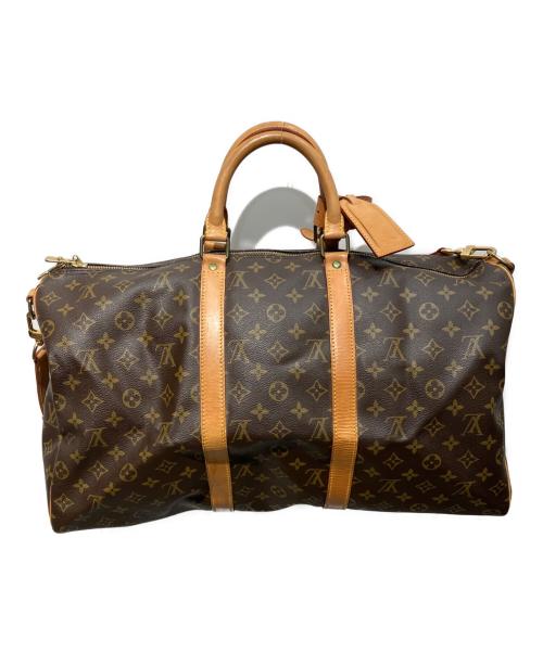 LOUIS VUITTON（ルイ ヴィトン）LOUIS VUITTON (ルイ ヴィトン) キーポル・バンドリエール50 ボストンバッグ　モノグラム　M41416 ブラウン サイズ:-の古着・服飾アイテム