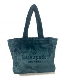 Kate Spade（ケイトスペード）の古着「エラ フォウ シアリング トート」｜グリーン