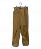 Traditional Weatherwearトラディショナルウェザーウェア）の古着「SIDE ADJUST TAPERRED PANTS　L232CIFPT0303CV」｜ベージュ