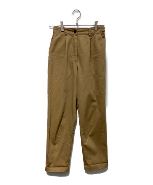 Traditional Weatherwear（トラディショナルウェザーウェア）Traditional Weatherwear (トラディショナルウェザーウェア) SIDE ADJUST TAPERRED PANTS　L232CIFPT0303CV ベージュ サイズ:XSの古着・服飾アイテム