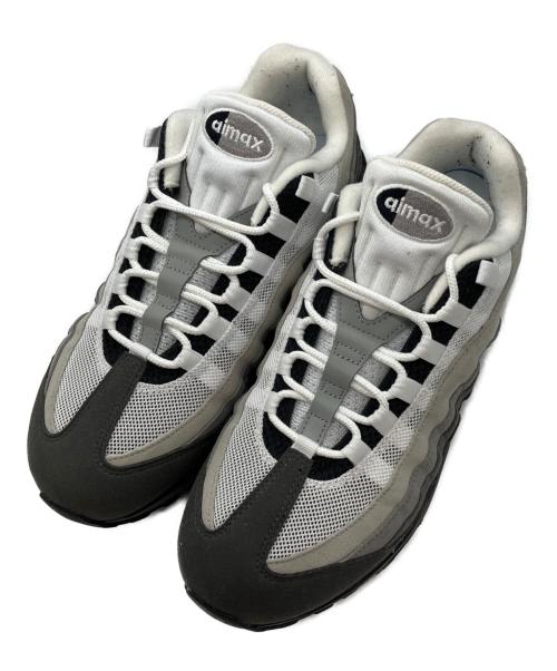 NIKE（ナイキ）NIKE (ナイキ) AIR MAX 95 BIG BUBBLE BLACK/WHITE-MEDIUM ASH-DK PEWTER　HM4740-007 グレー×ホワイト サイズ:US9.5の古着・服飾アイテム