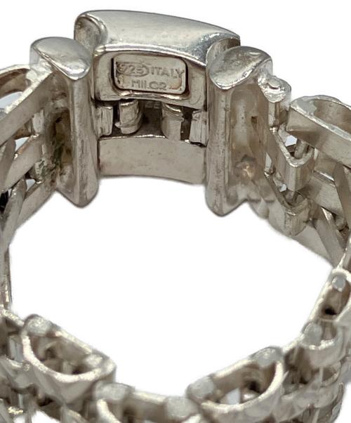 unbranded jewelry（ノーブランドジュエリー）unbranded jewelry (ノーブランドジュエリー) チェーンリング　MILOR ITALY 925刻印 サイズ:24号の古着・服飾アイテム