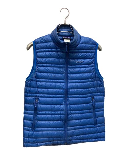 Patagonia（パタゴニア）Patagonia (パタゴニア) ウルトラライトダウン ベスト　 FA13 ブルー サイズ:Sの古着・服飾アイテム