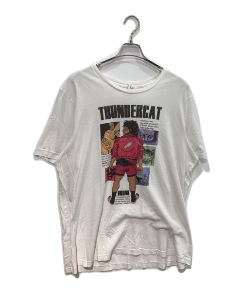 CANVAS（キャンバス）canvas (キャンバス) プリントTシャツ　Thundercat　 AKIRAオマージュ ホワイト サイズ:2XLの古着・服飾アイテム