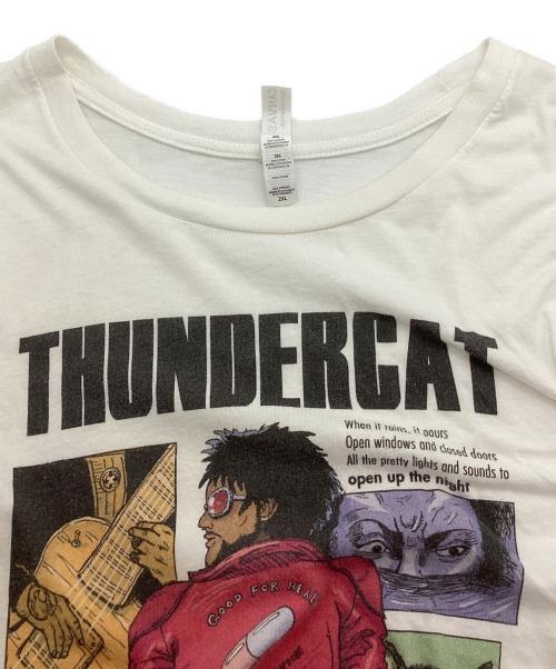 CANVAS（キャンバス）canvas (キャンバス) プリントTシャツ　Thundercat　 AKIRAオマージュ ホワイト サイズ:2XLの古着・服飾アイテム