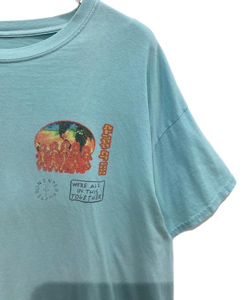 cactusjack（カクタスジャック）cactusjack (カクタスジャック) C/O 2020 T-SHIRT ブルー サイズ:XXLの古着・服飾アイテム