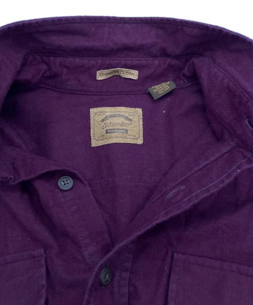 ST JOHN'S BAY（セントジョンズベイ）ST JOHN'S BAY (セントジョンズベイ) CHAMOIS CLOTH シャツ レッド サイズ:Lの古着・服飾アイテム