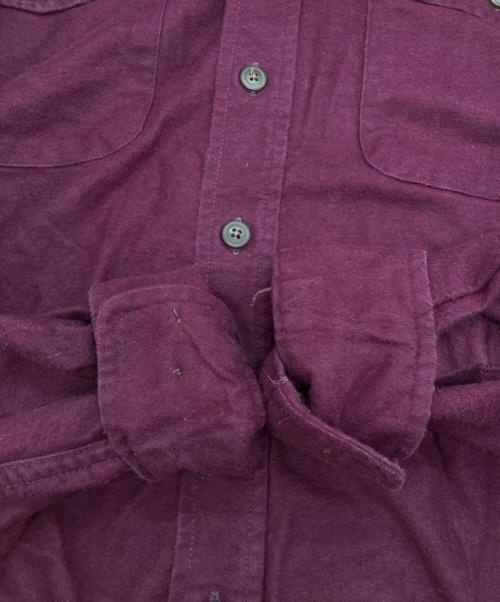 ST JOHN'S BAY（セントジョンズベイ）ST JOHN'S BAY (セントジョンズベイ) CHAMOIS CLOTH シャツ レッド サイズ:Lの古着・服飾アイテム