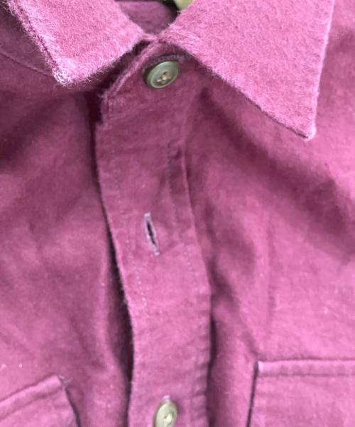 ST JOHN'S BAY（セントジョンズベイ）ST JOHN'S BAY (セントジョンズベイ) CHAMOIS CLOTH シャツ レッド サイズ:Lの古着・服飾アイテム