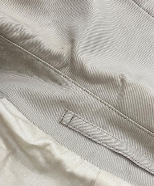 BLURHMS（ブラームス）blurhms (ブラームス) Gabardine Double Belt Trench Coat ベージュ サイズ:2の古着・服飾アイテム
