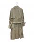 blurhms (ブラームス) Gabardine Double Belt Trench Coat ベージュ サイズ:2：20000円