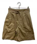 lenoリノ）の古着「DOUBLE BELTED GURKHA SHORT TROUSERS」｜ベージュ