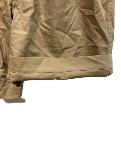 leno（リノ）leno (リノ) DOUBLE BELTED GURKHA SHORT TROUSERS ベージュ サイズ:1の古着・服飾アイテム