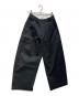 STUDIO NICHOLSON（スタジオ ニコルソン）の古着「ORTE PEACHED COTTON TWILL PANTS　51-10-721008」｜グレー