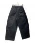 STUDIO NICHOLSON (スタジオ ニコルソン) ORTE PEACHED COTTON TWILL PANTS　51-10-721008 グレー サイズ:XS：17000円