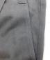中古・古着 STUDIO NICHOLSON (スタジオ ニコルソン) ORTE PEACHED COTTON TWILL PANTS　51-10-721008 グレー サイズ:XS：17000円
